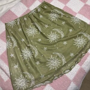 Green Princess Polly Skirt